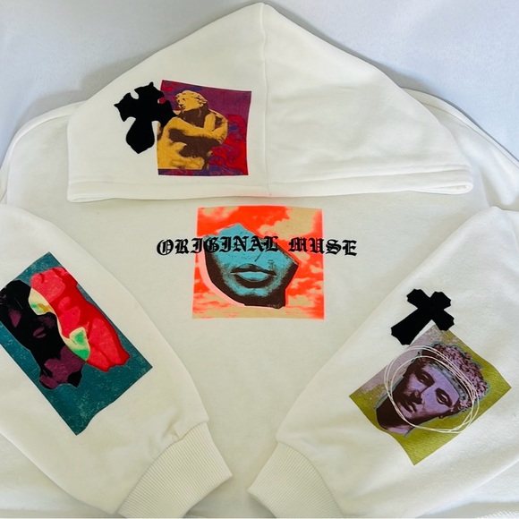 ORIGINAL MUSE CROP HOODIE F 21 - Picture 8 of 8